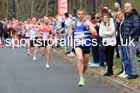 Senior mens relay, 2025 Elswick Harriers Good Friday Road Relays, Newburn, Newcastle upon Tyne. Photo: David T. Hewitson/Sports for All Pics